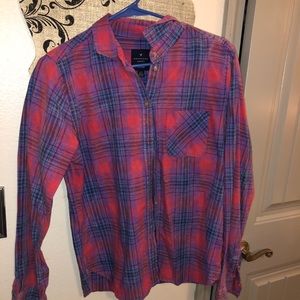 American Eagle “Boyfriend Shirt” flannel